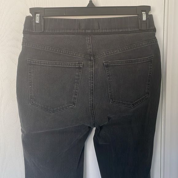 Madewell The Anywhere Jean Black Skinny Denim Pull On Jeggings Size 26 - Picture 9 of 11
